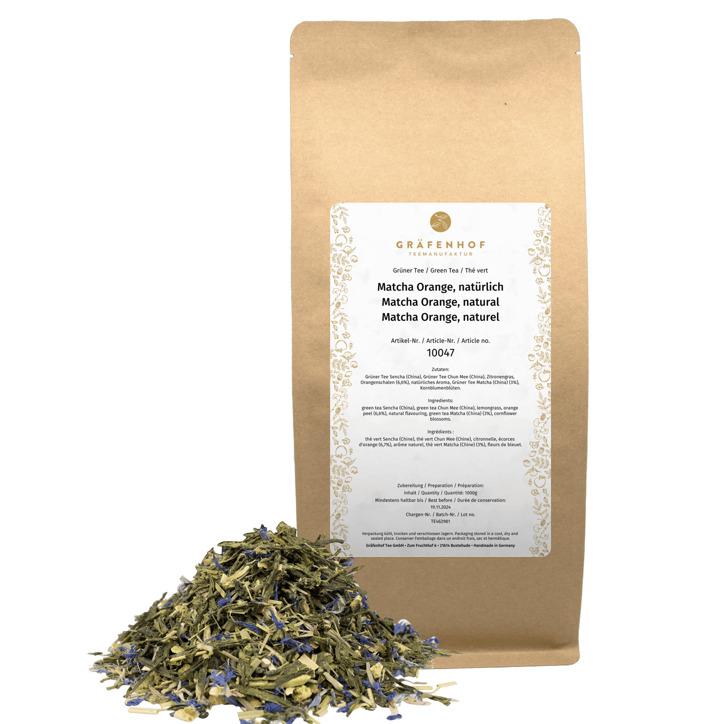 Matcha Orange, natürlich