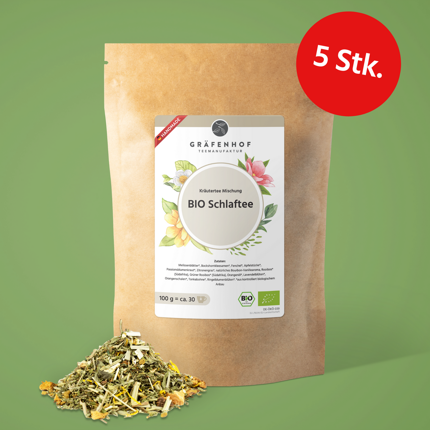 BIO Schlaftee - 5 Stk. x 100g