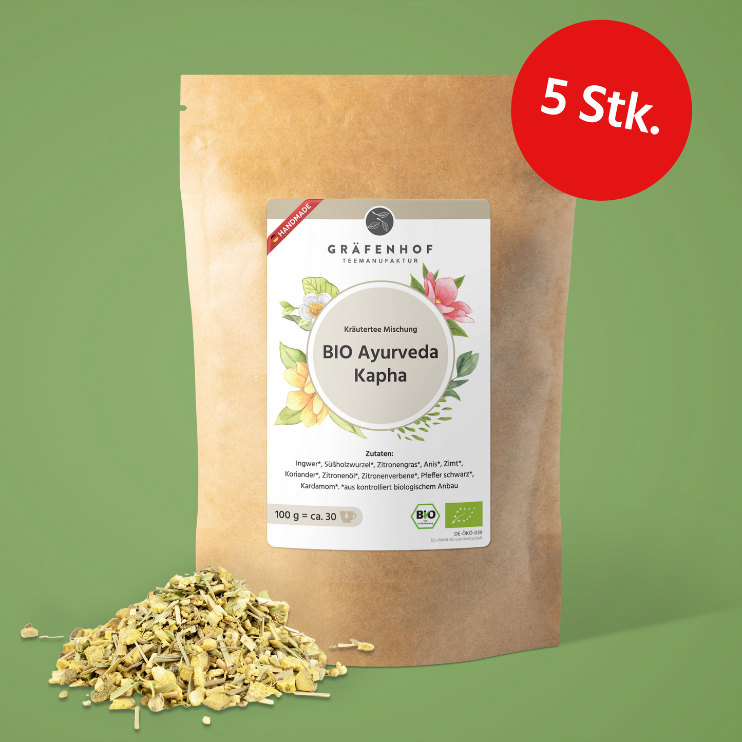 BIO Ayurveda Kapha - 5 Stk. x 100g