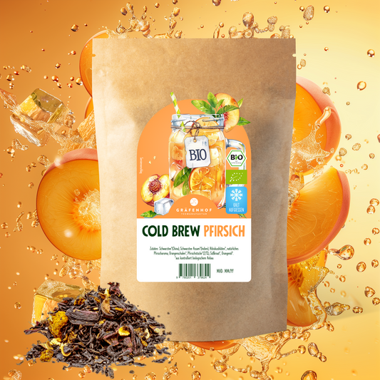BIO Eistee Pfirsich (Cold Brew) - 5 Stk. x 100g