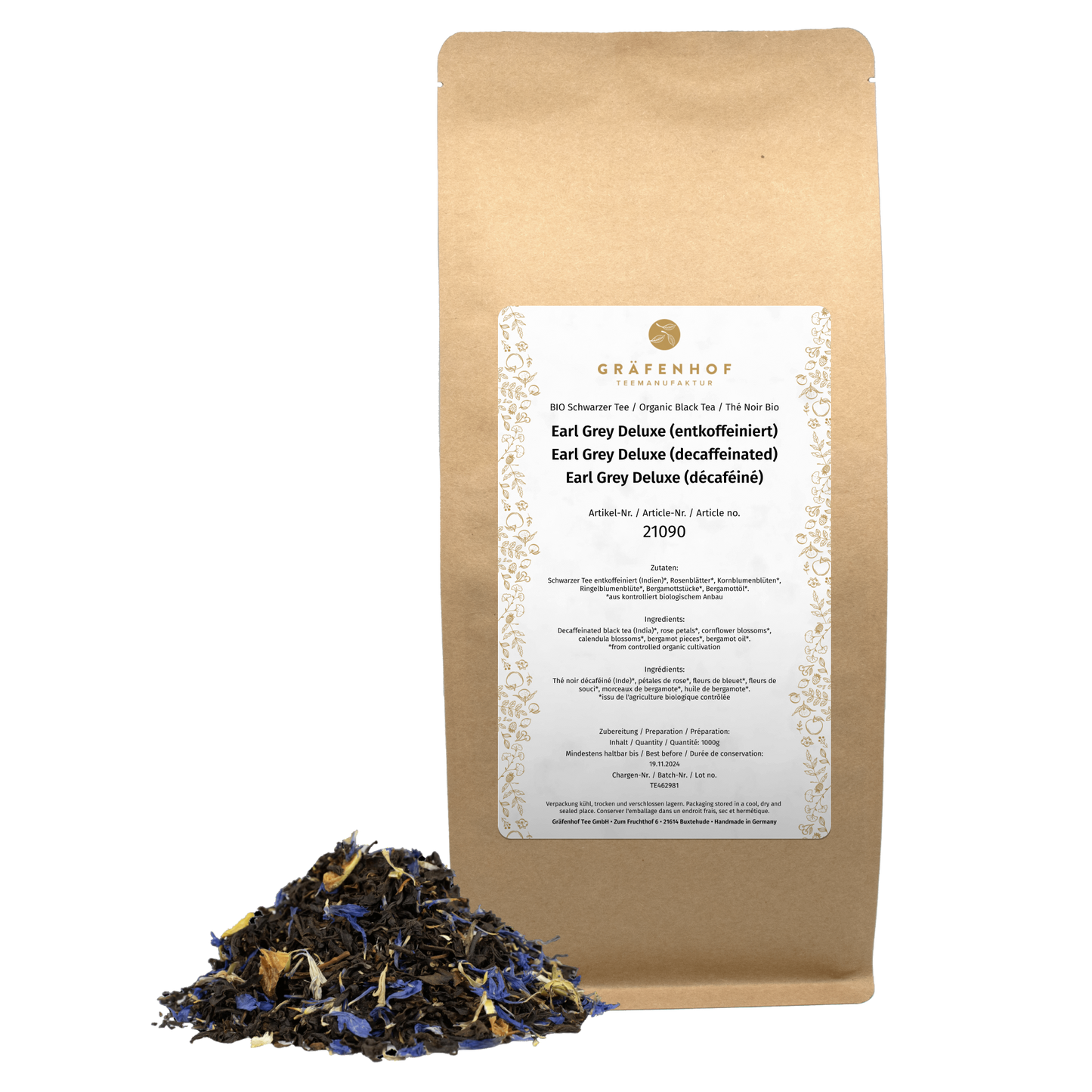 BIO Earl Grey Deluxe (entkoffeiniert)