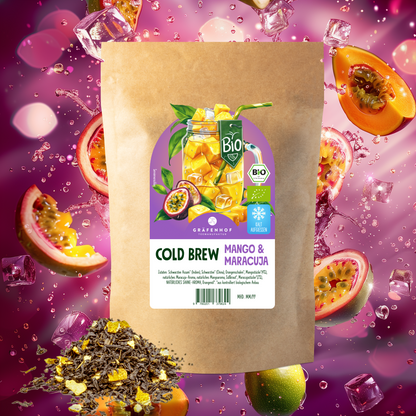 BIO Eistee Mango Maracuja (Cold Brew) - 5x 100g