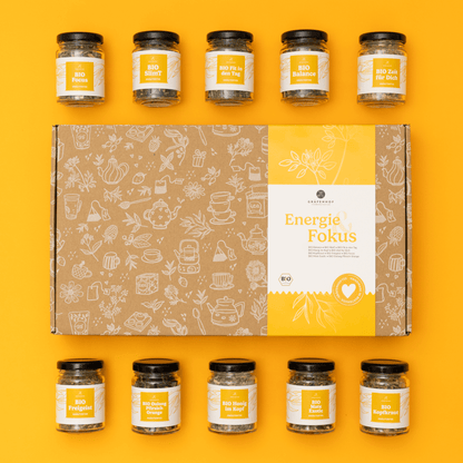 BIO Energie & Fokus Box, Tee Set