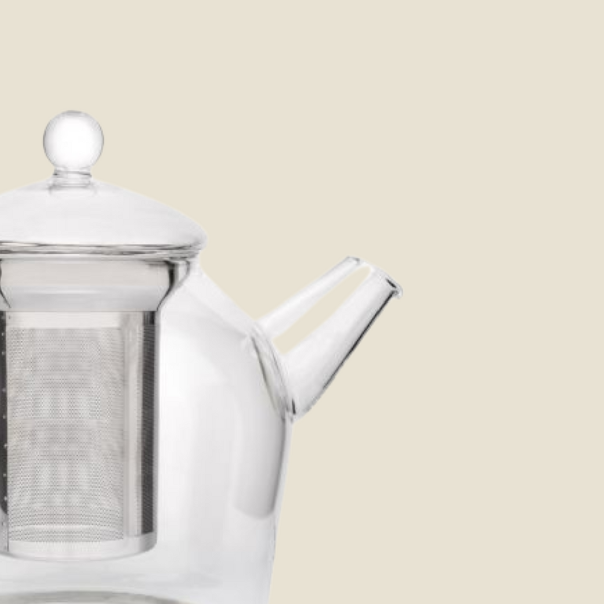 Gräfenhof Teekanne aus Glas 1,2L