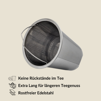 Gräfenhof Teekanne aus Glas 1,2L