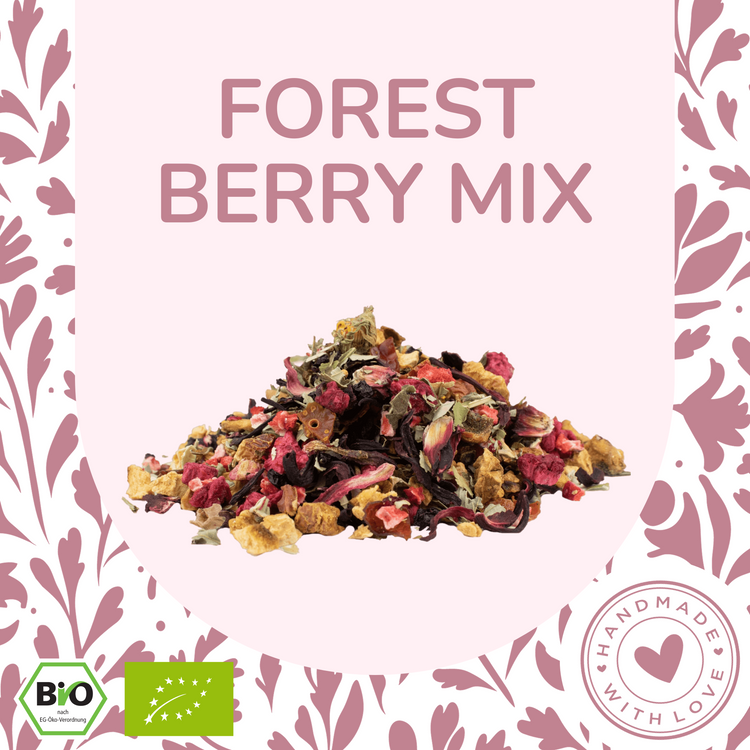 Forest Berry Mix Tee, Pyramidenbeutel mit Sachet