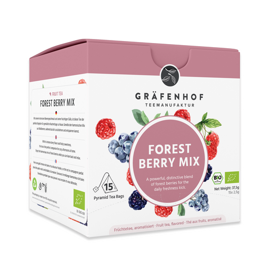 Forest Berry Mix Tee, Pyramidenbeutel mit Sachet